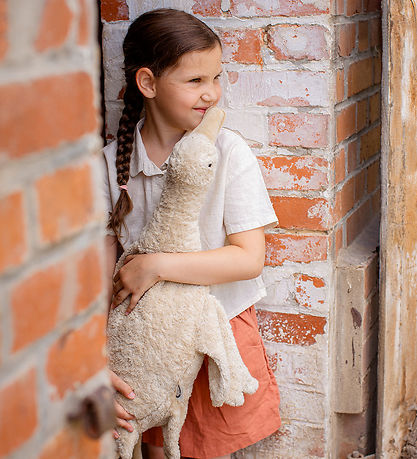 Senger Naturwelt Bamse - Gås - Stor - Linen