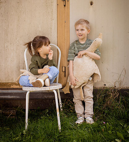 Senger Naturwelt Bamse - Gås - Stor - Linen