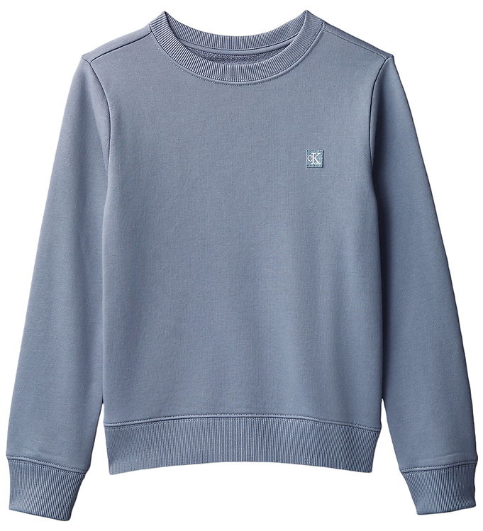 Calvin Klein Sweatshirt - Mono Mini Badge - Infinity