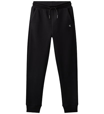 Calvin Klein Sweatpants - Mono Mini Badge - Sort