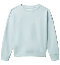 Calvin Klein Sweatshirt - Monogram - Blå