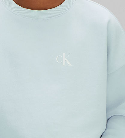 Calvin Klein Sweatshirt - Monogram - Blå