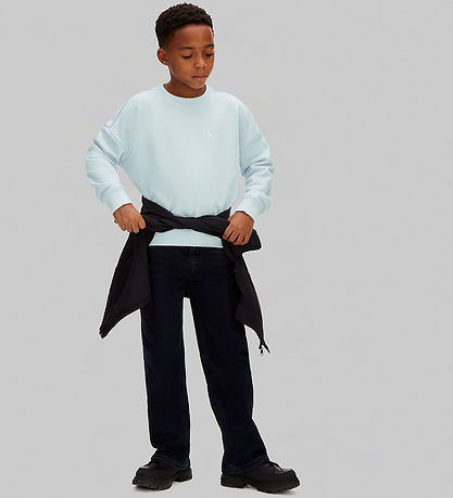 Calvin Klein Sweatshirt - Monogram - Blå