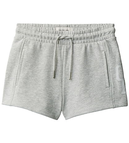 Calvin Klein Shorts - French Terry - Grey Heather Multi