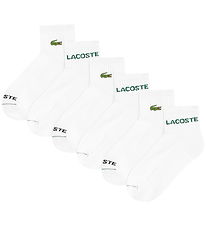 Lacoste Socks - 6-Pack - Ouater - Blance