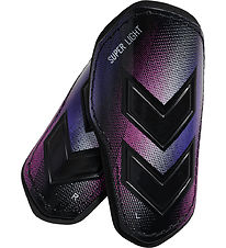 Hummel Benskinner - hmlShin Guards Super Light - Black/Blue/Pink