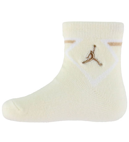 Jordan Strømper - 3-pak - Quater -  Coconut Milk