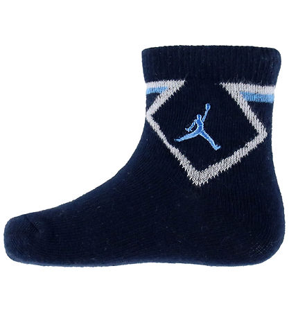 Jordan Strømper - 3-pak - Quater - Obsidan