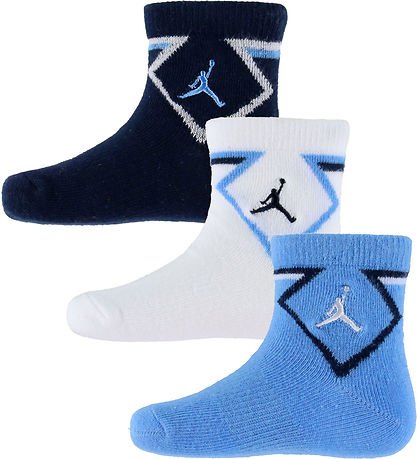 Jordan Strømper - 3-pak - Quater - Obsidan