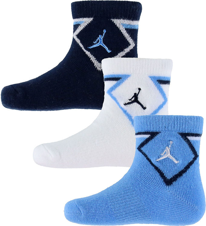 Jordan Ankelstrømper - 3-pak - Quater - Obsidan