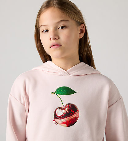 Levis Hættetrøje - Crystal Pink