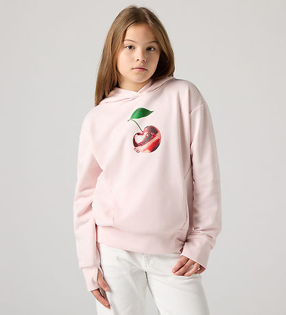 Levis Hættetrøje - Crystal Pink