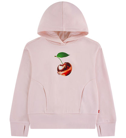Levis Hættetrøje - Crystal Pink