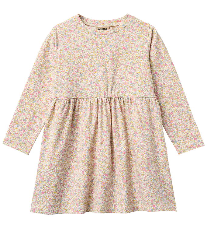 Wheat Kjole - Sessa - Blush Flower Meadow