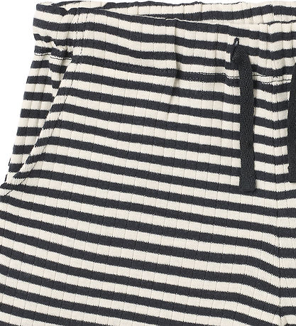 Wheat Shorts - Kalle - Navy Rib Stripe