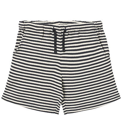 Wheat Shorts - Kalle - Navy Rib Stripe