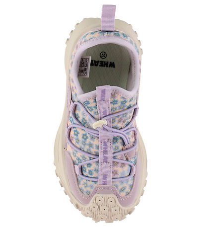 Wheat Sko - Billie - Powder Blue Flowers