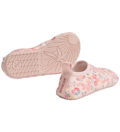 Wheat Badesko - Dolphin - Powder Flowers abd Seashells