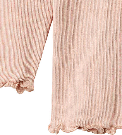 Wheat T-shirt - Rib - Ida - Powder