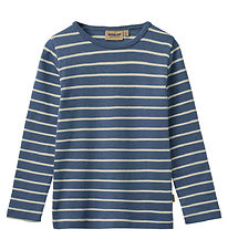 Wheat Bluse - Stig - Blue Stripe