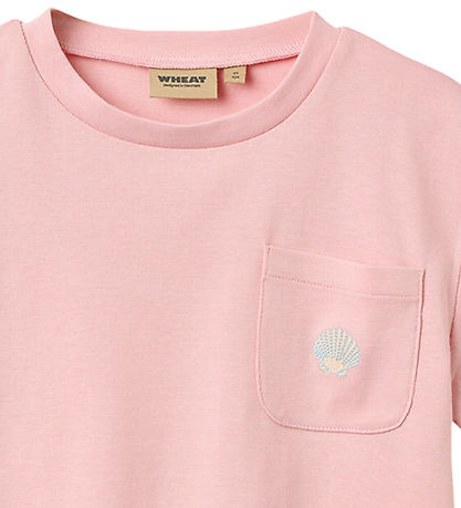 Wheat T-shirt - Elsine - Coral Blush