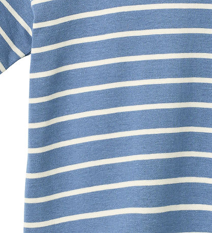 Wheat T-shirt - Fabian - Blue Stripe