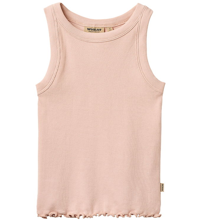 Wheat Minka Top Powder i Rib - Str. 4y 104cm