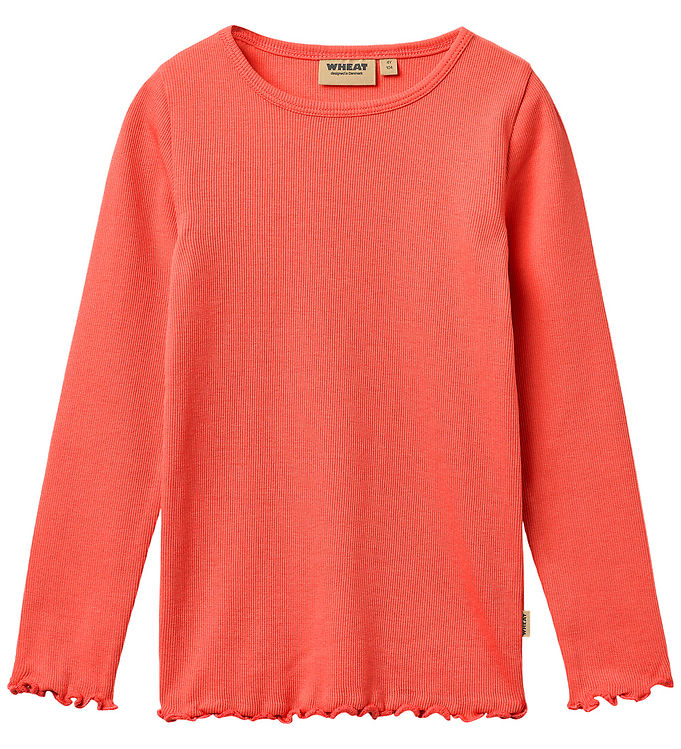 Wheat Bluse - Rib - Ida - Watermelon billede