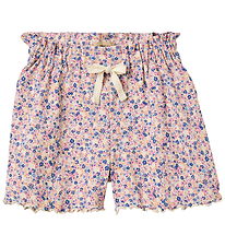 Wheat Shorts - Rib - Ina - Pink Blue Flower