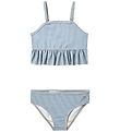 Wheat Bikini - UV40+ - Lærke - Blue Swim Stripe
