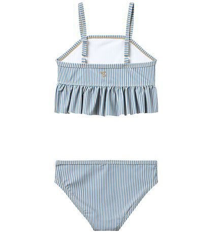 Wheat Bikini - UV40+ - Lærke - Blue Swim Stripe