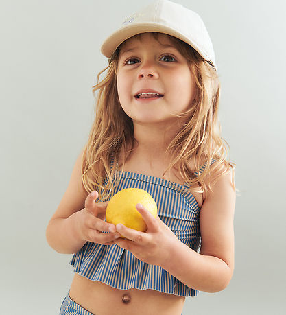 Wheat Bikini - UV40+ - Lærke - Blue Swim Stripe