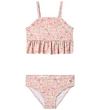 Wheat Bikini - UV40+ - Lærke - Powder Flowers and Seashells