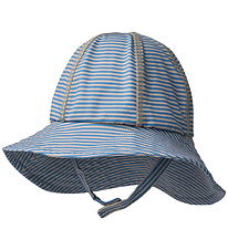 Wheat Badehat - UV40+ - Bora - Blue Swim Stripe