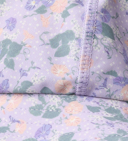 Wheat Badehat - UV40+ - Bora - Purple Light Petunias