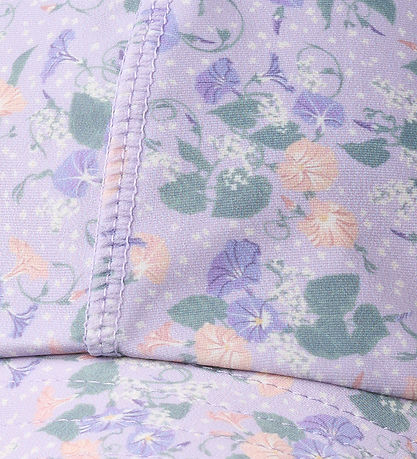 Wheat Badehat - UV40+ - Bora - Purple Light Petunias