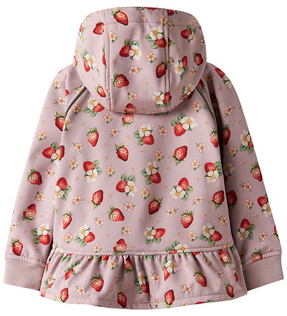 Name It Softshelljakke m. Fleece - NkmAlfa08 - Keepsake Lilac/ST