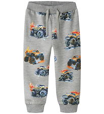 Name It Sweatpants - NmmDali - Grey Melange
