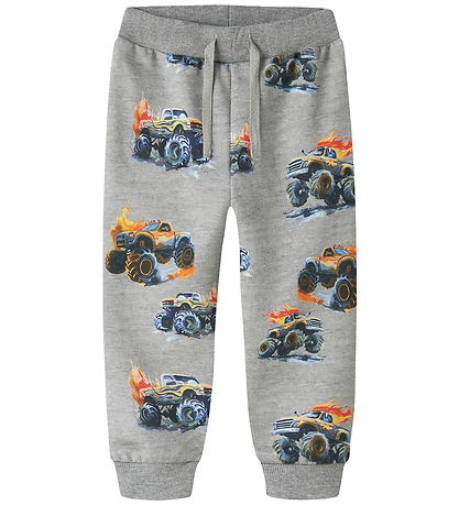 Name It Sweatpants - NmmDali - Grey Melange