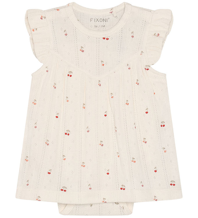 Fixoni Kjolebody - Pointelle - Eggnog billede