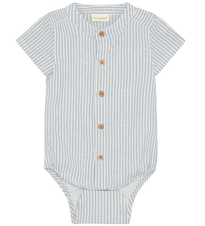 Fixoni Skjortebody k/æ - Woven - Mountain Spring billede