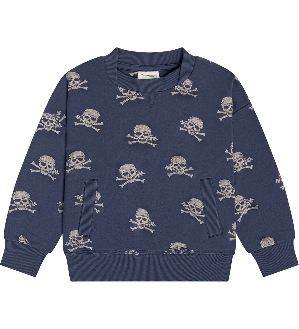 Minymo Sweatshirt - Odyssey Grau - Minymo - 3 Jahre (98) - Sweatshirts