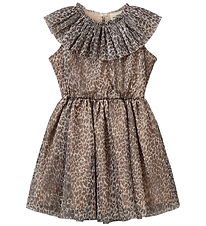 Sofie Schnoor Kjole - JamieKB - AOP Leo Light Sand