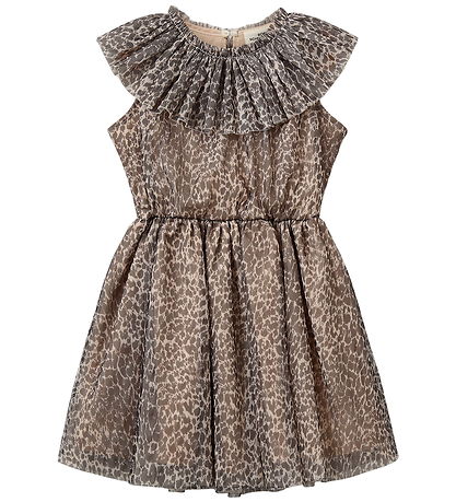 Sofie Schnoor Kjole - JamieKB - AOP Leo Light Sand