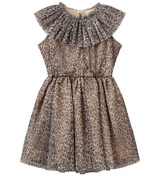 Sofie Schnoor Kjole - JamieKB - AOP Leo Light Sand