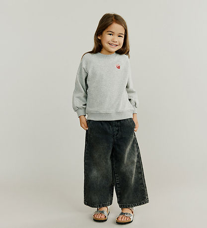 Sofie Schnoor Sweatshirt - ElisKB - Grey Melange