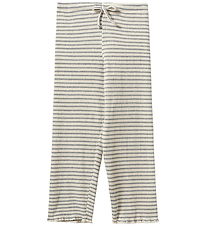 Sofie Schnoor Bukser - Rib - LovaKB - Grey Striped