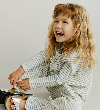 Sofie Schnoor Bukser - Rib - LovaKB - Grey Striped