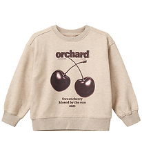 Sofie Schnoor Sweatshirt - ElisKB - Beige Melange