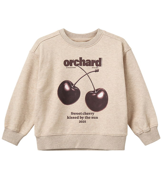 Sofie Schnoor Sweatshirt - ElisKB - Beige Melange